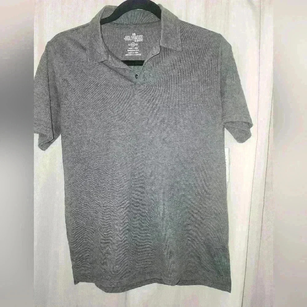 Hollywood The Jean People Gray Polo Kids Size Xl (18)